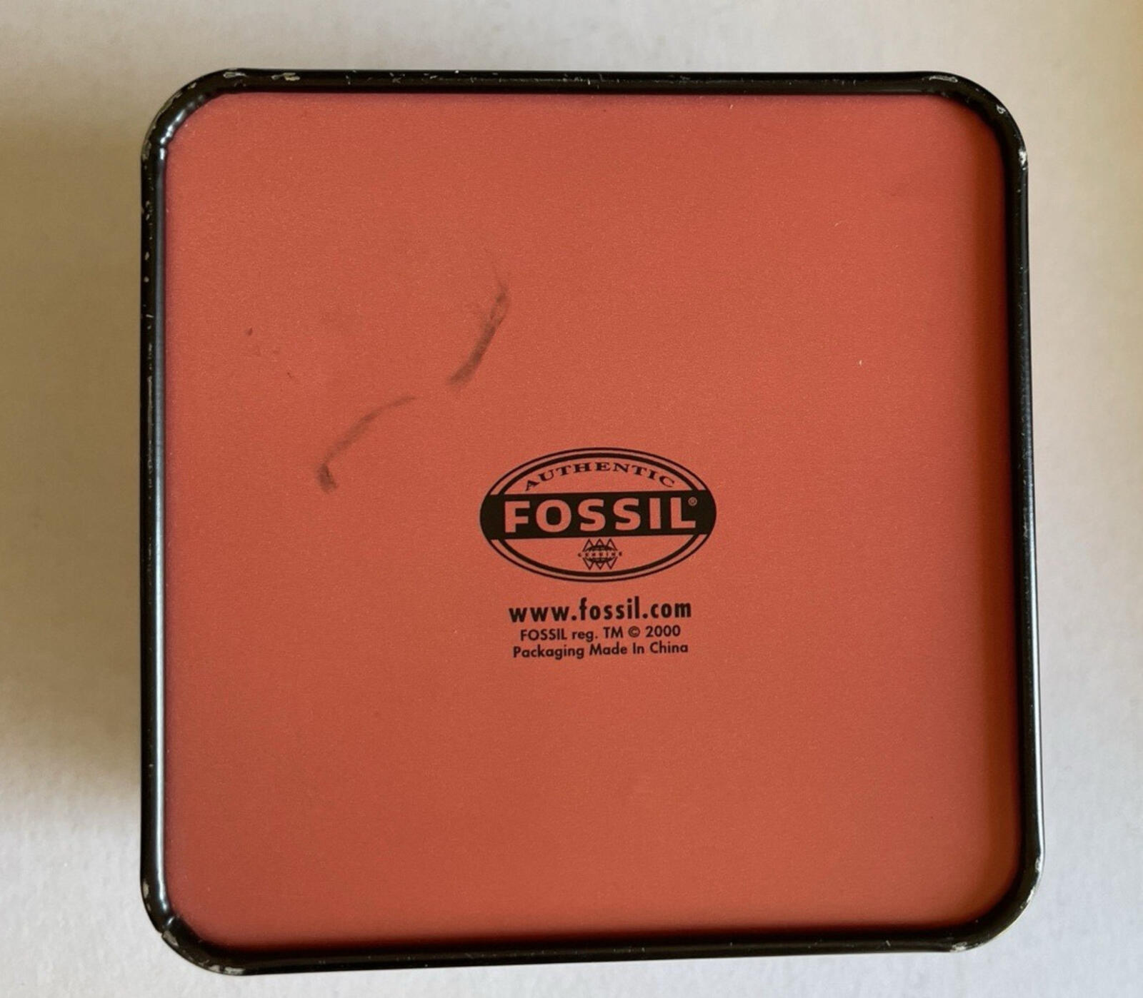 Carson City College Crows Watch By Fossil In Original Tin - Image 4