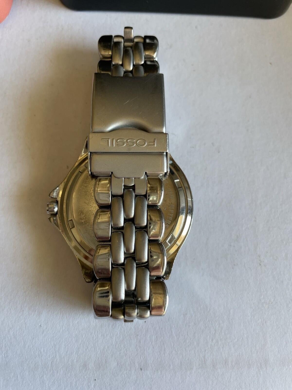 Carson City College Crows Watch By Fossil In Original Tin - Image 7