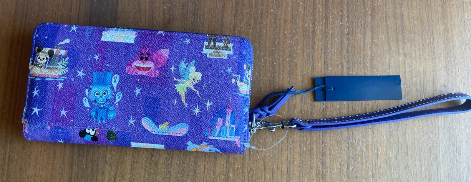 Dooney & Bourke Disney Parks Joey Chou Attractions Wristlet Wallet NWT - Image 2
