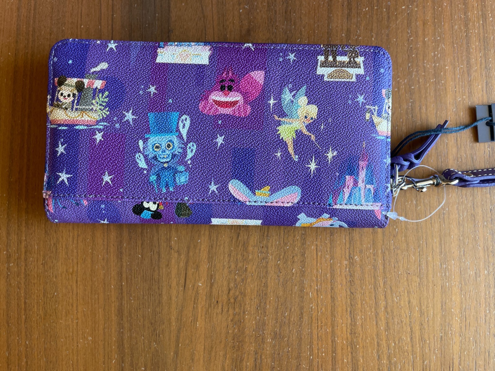Dooney & Bourke Disney Parks Joey Chou Attractions Wristlet Wallet NWT - Image 3