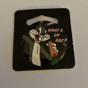 Bugs Bunny What's Up Doc? Button Pin NOS
