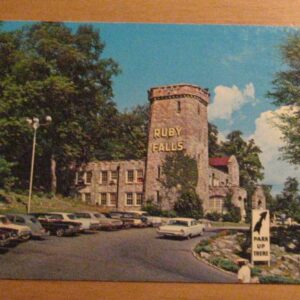 Ruby Falls Lookout Mountain Caverns Chattanooga Tennessee Postcard