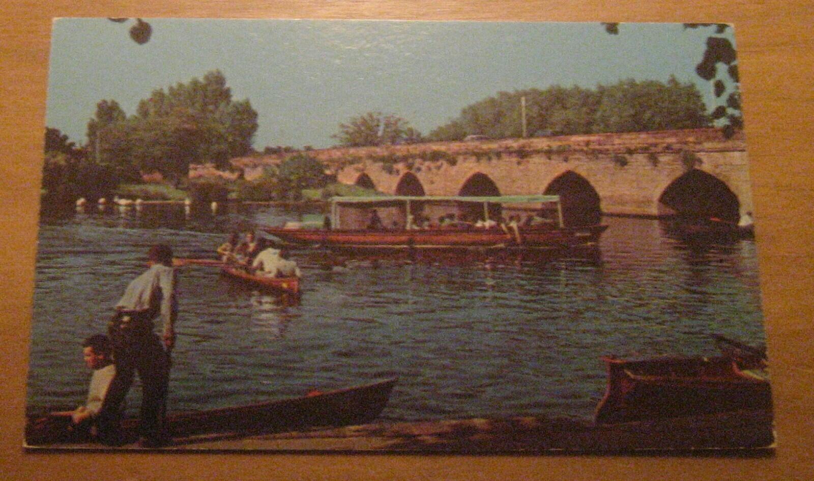 Clopton Bridge Stratford Upon Avon Postcard Unposted