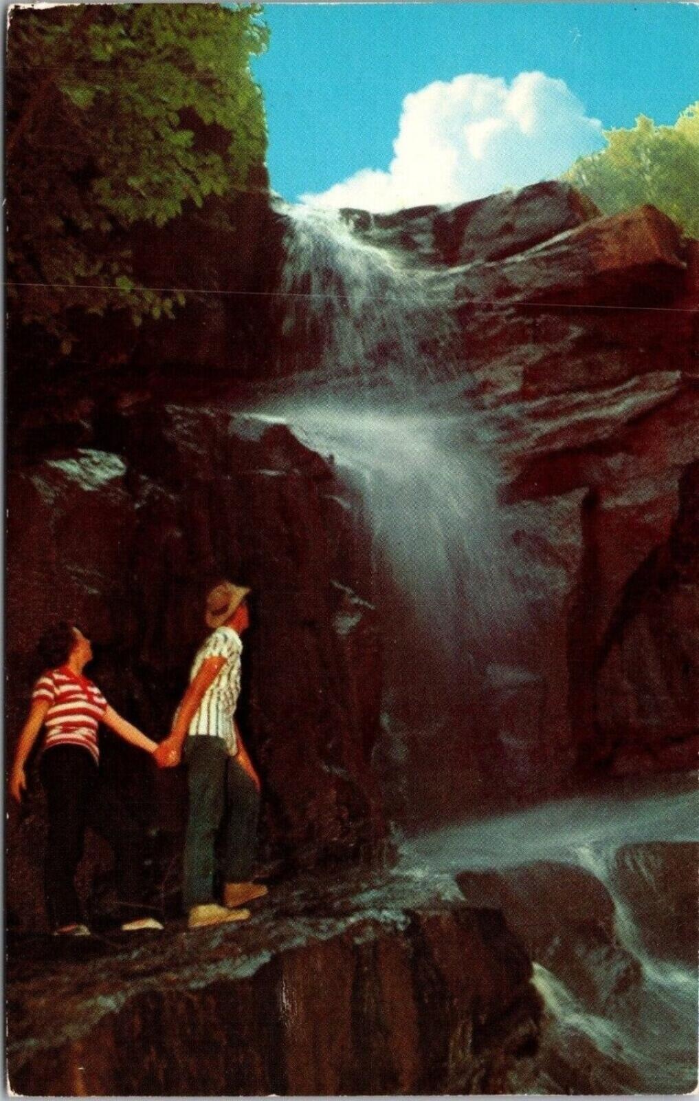Beautiful Northeast Georgia Tempesta Falls Postcard
