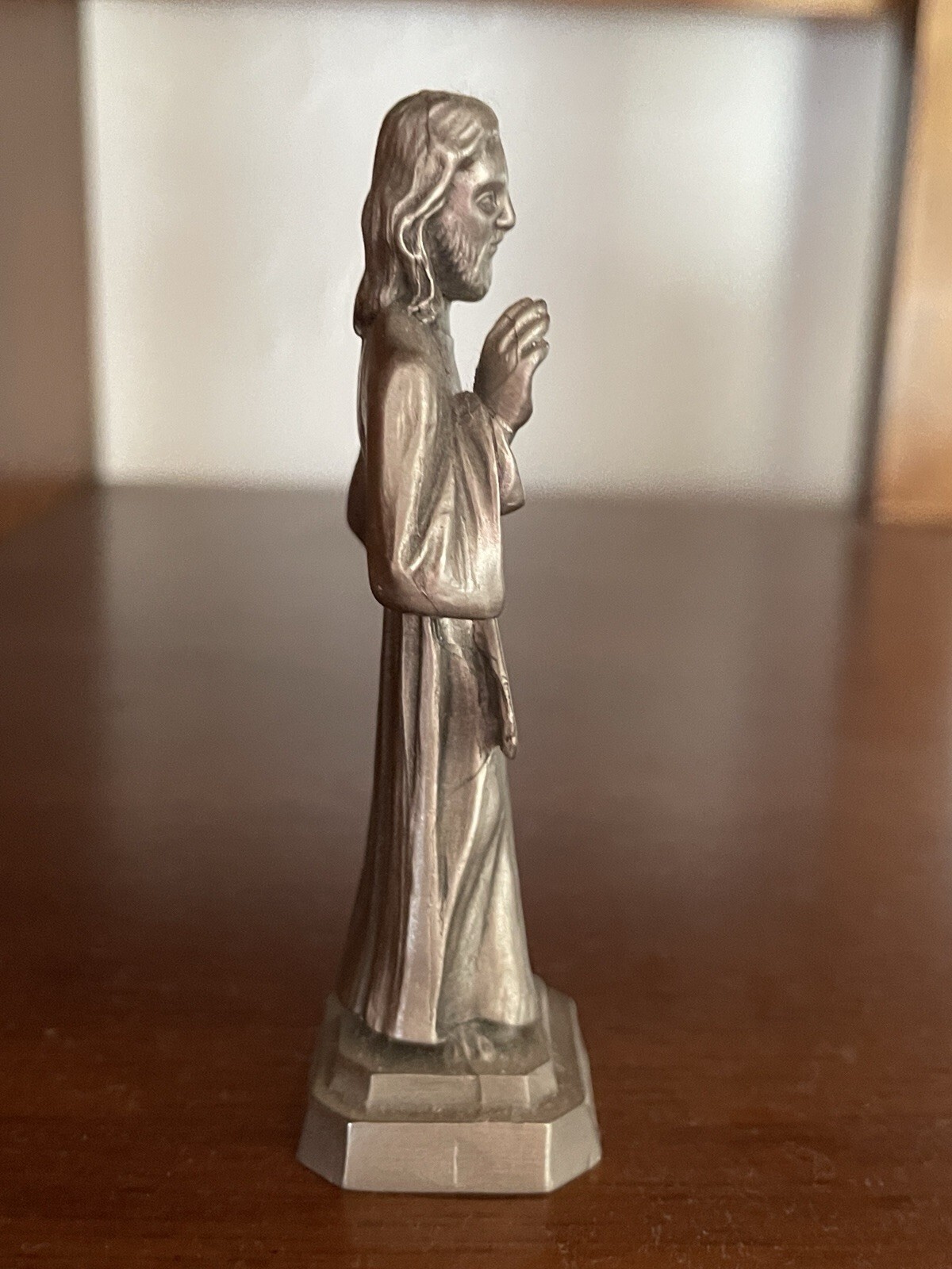 Jesus Pewter Figurine Statue JCC Vintage 1995 - Image 4