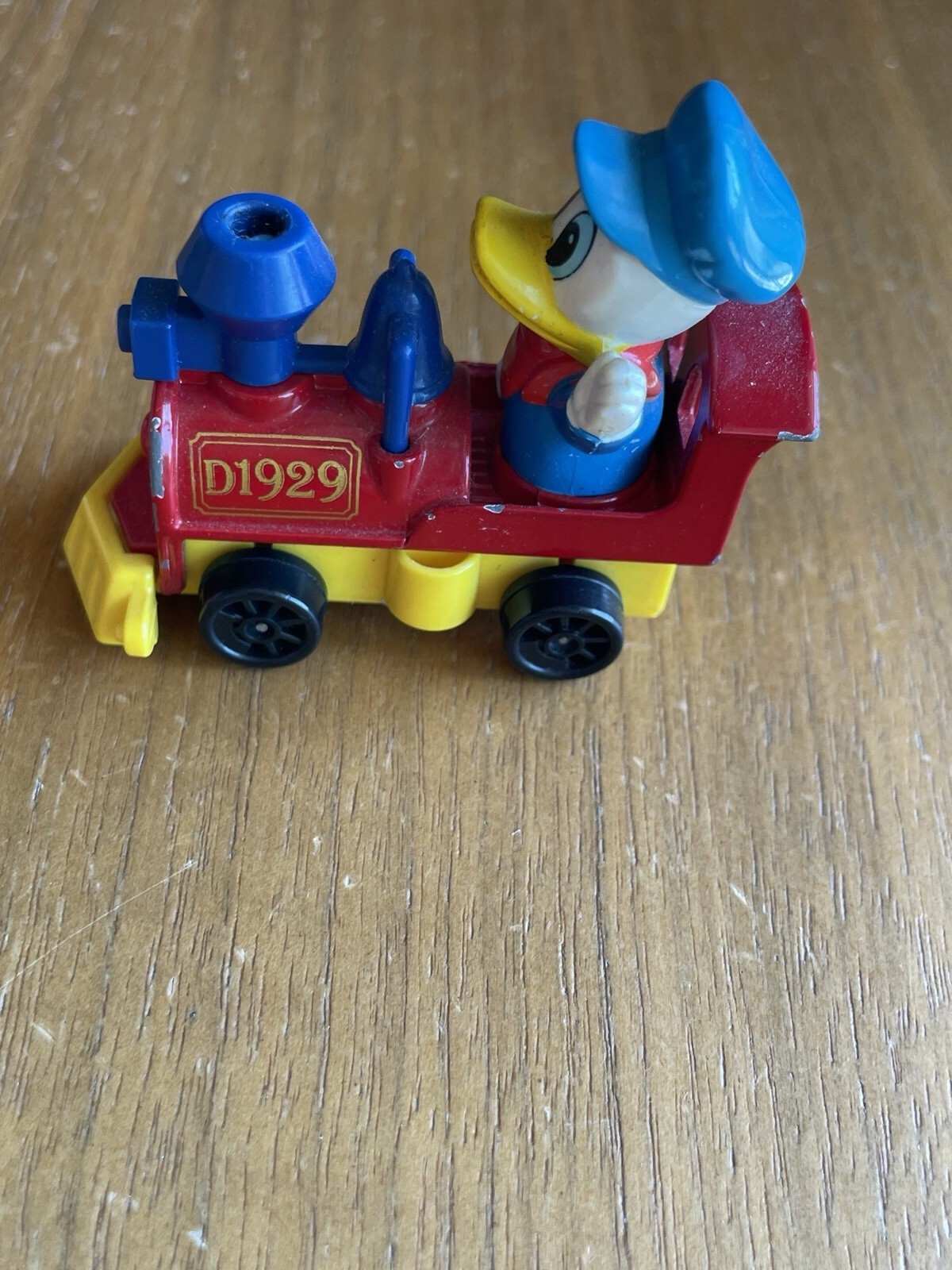 Donald Duck Driving A Train By Tomy Vintage Car - Image 2