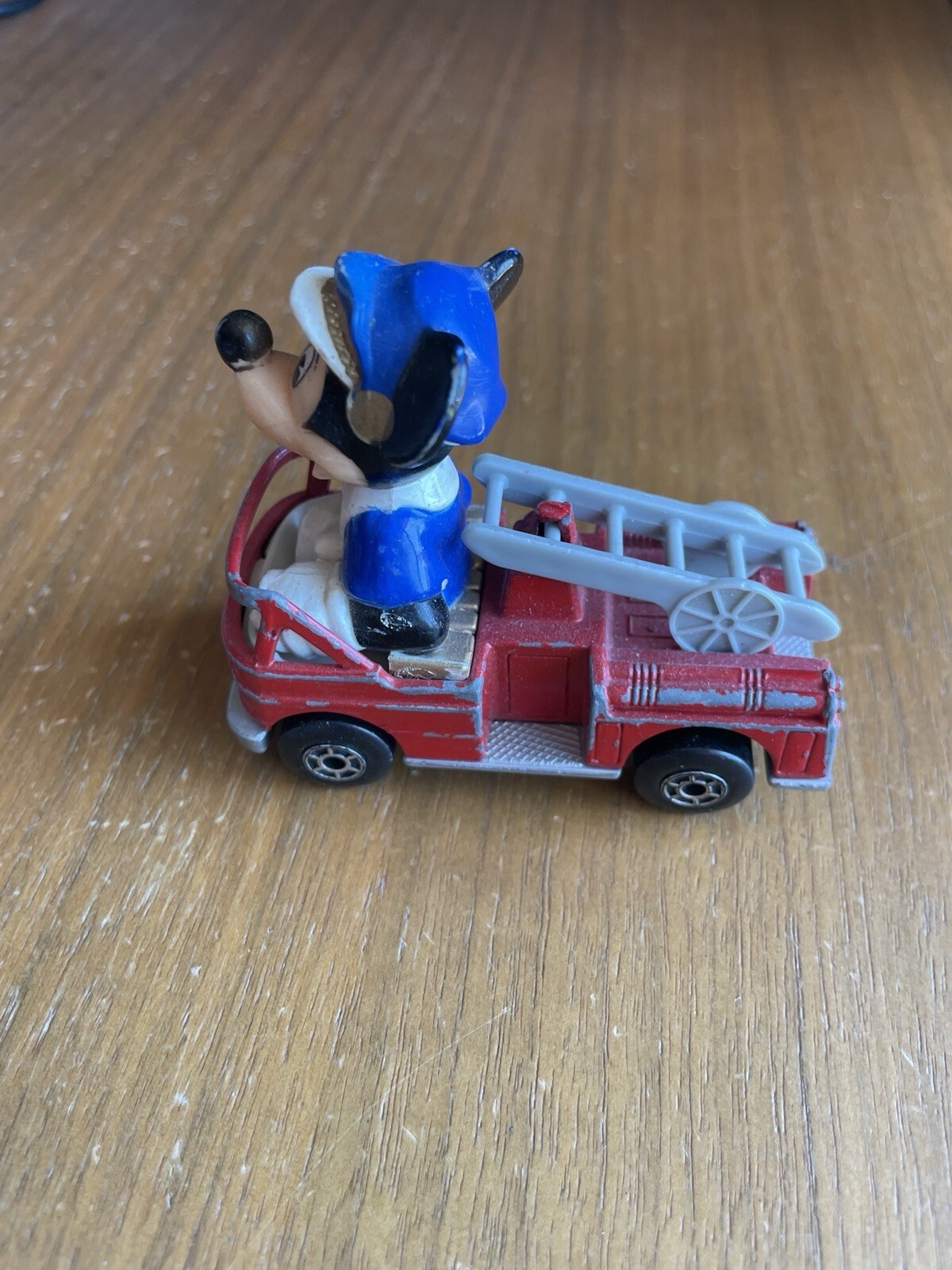 Mickey Mouse In Fire Truck Matchbox 1979 Lesney Disney Series No. 1 Diecast Car - Image 4