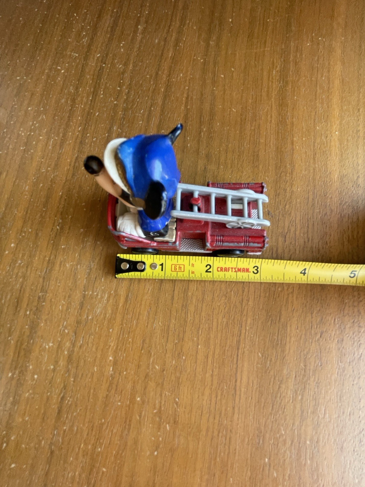 Mickey Mouse In Fire Truck Matchbox 1979 Lesney Disney Series No. 1 Diecast Car - Image 9