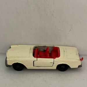 Matchbox Lesney White Mercedes 230 SL Convertible #27 Diecast Car Vintage Car