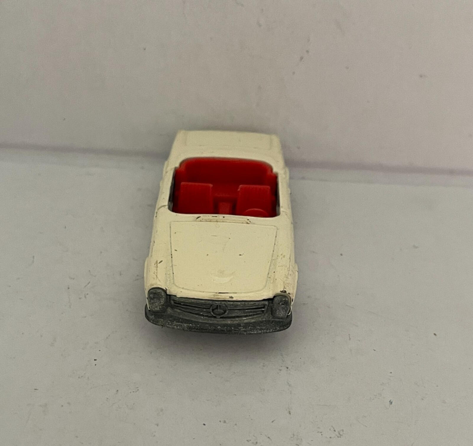 Matchbox Lesney White Mercedes 230 SL Convertible #27 Diecast Car Vintage Car - Image 3