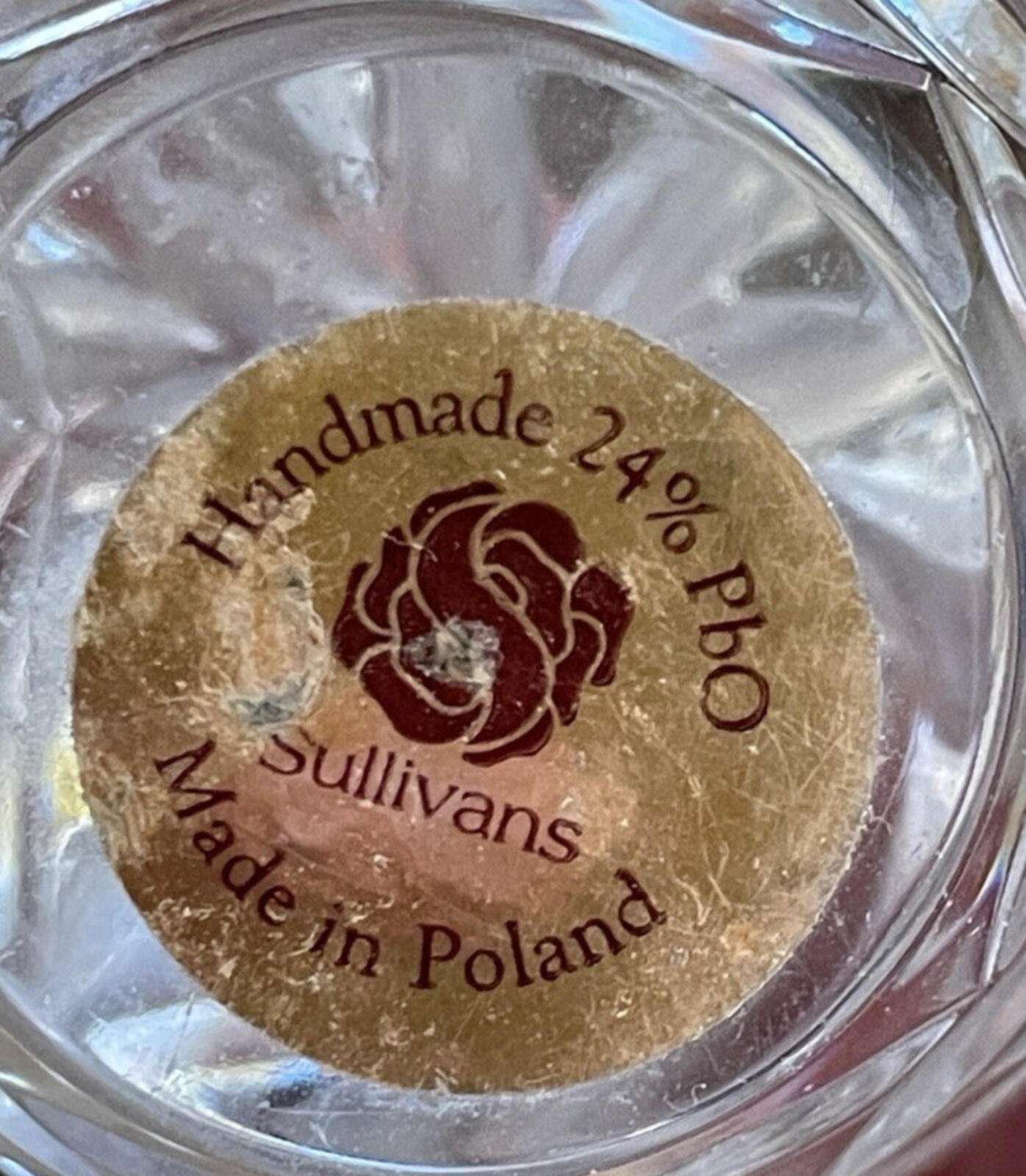 Sullivans Crystal Egg Lighthouse Paperweight Etched 24% Pbo Made In Poland - Image 5