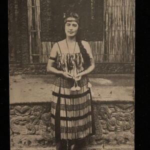 Guide Ruth Rotorua New Zealand Postcard