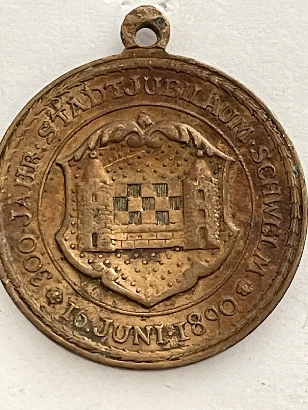 Herzog Von Julich Cleve Und Berg Pendant German Historical Commemorative Medal - Image 2