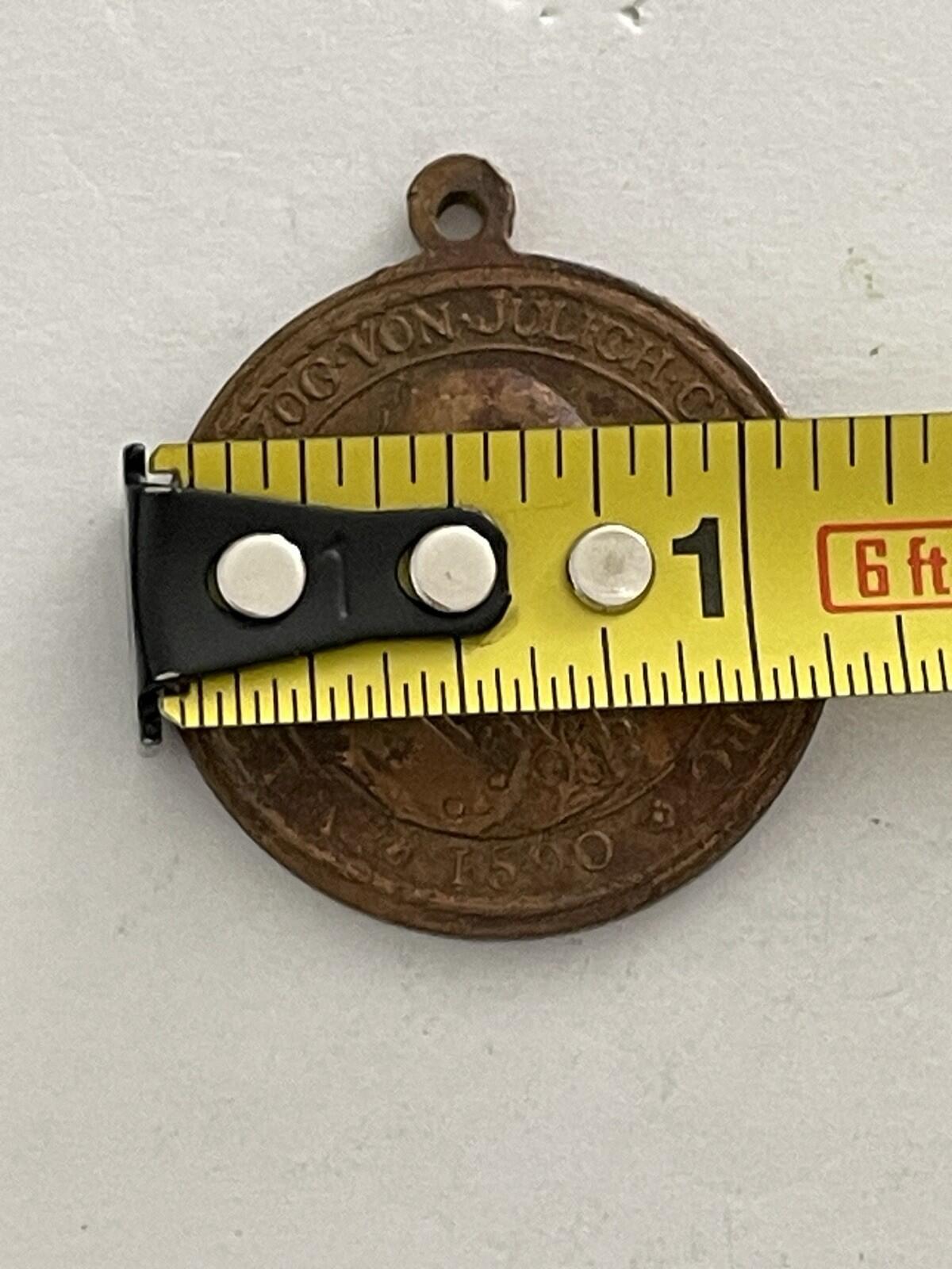 Herzog Von Julich Cleve Und Berg Pendant German Historical Commemorative Medal - Image 6