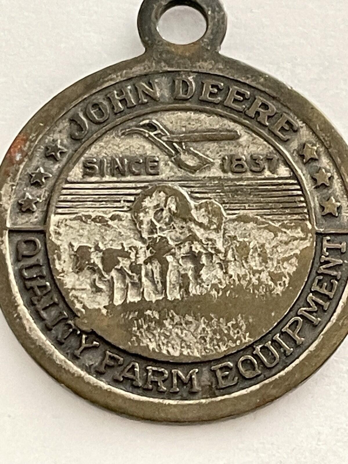 John Deere Medal Pendant Quality Farm Equipment Since 1837