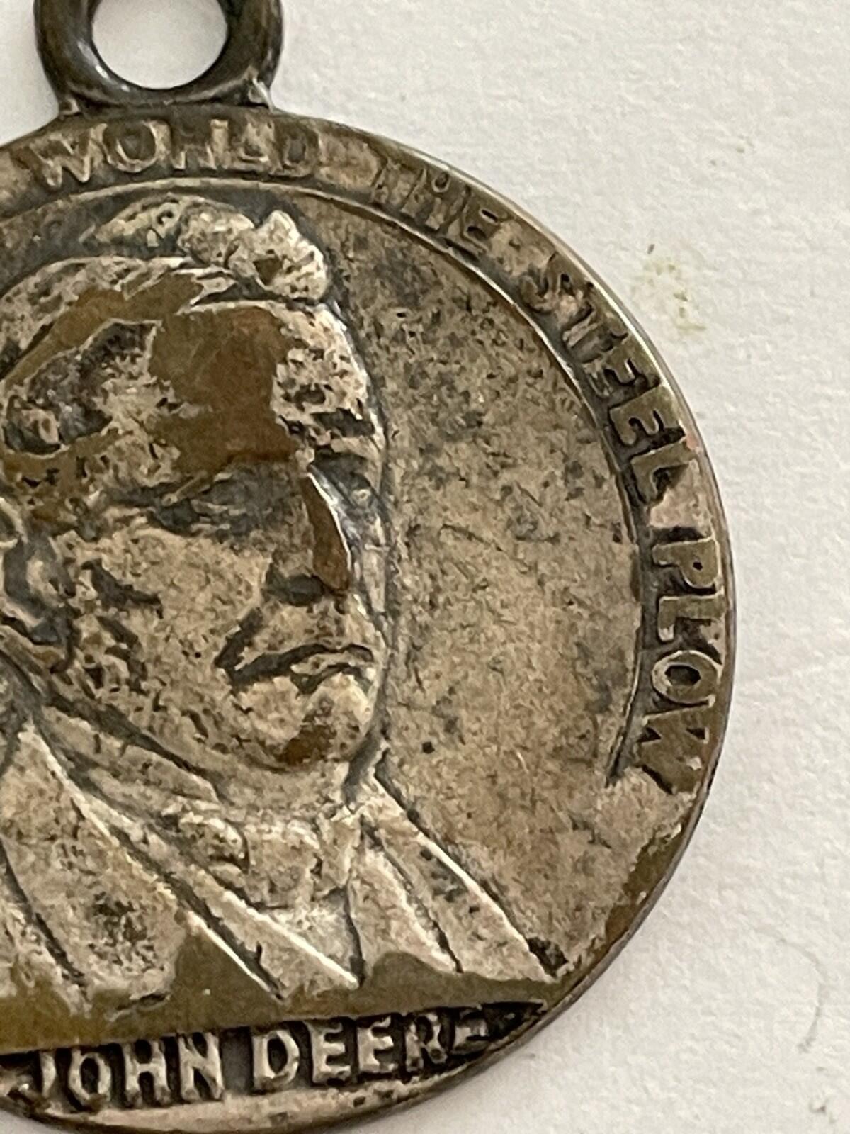 John Deere Medal Pendant Quality Farm Equipment Since 1837 - Image 4