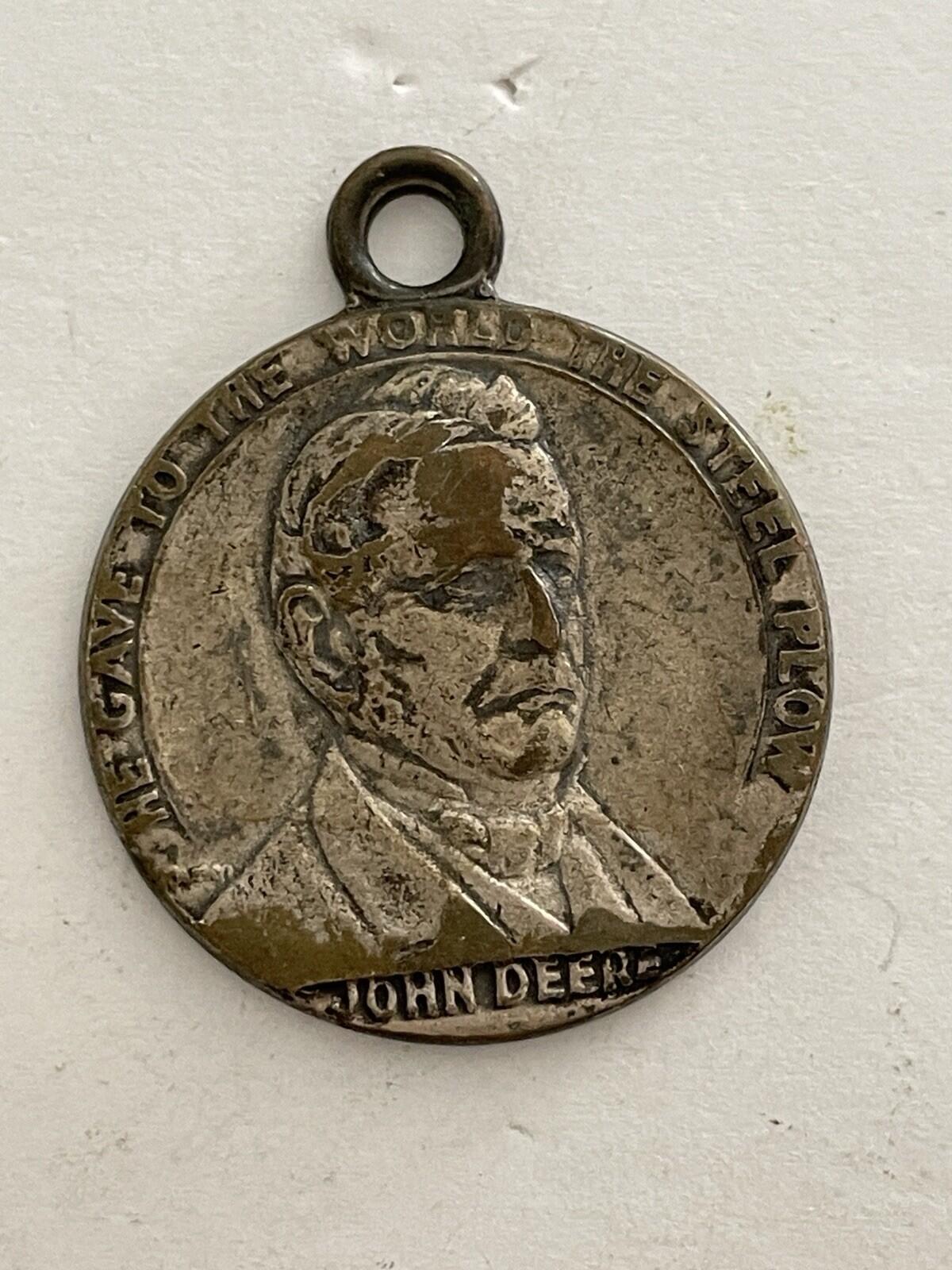 John Deere Medal Pendant Quality Farm Equipment Since 1837 - Image 7