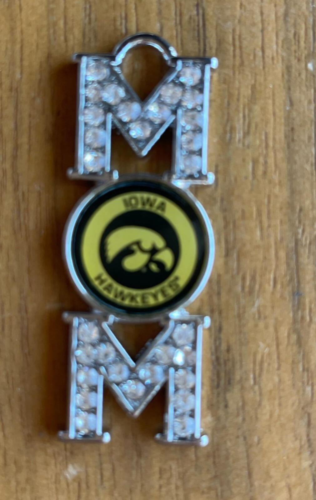 Iowa Hawkeyes NCAA Basketball Team Mom Pendant Necklace