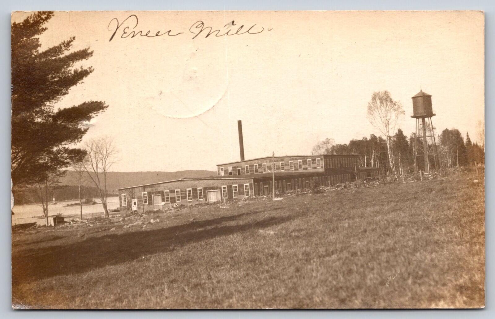 Veneer Mill Greenville Maine Postcard ??