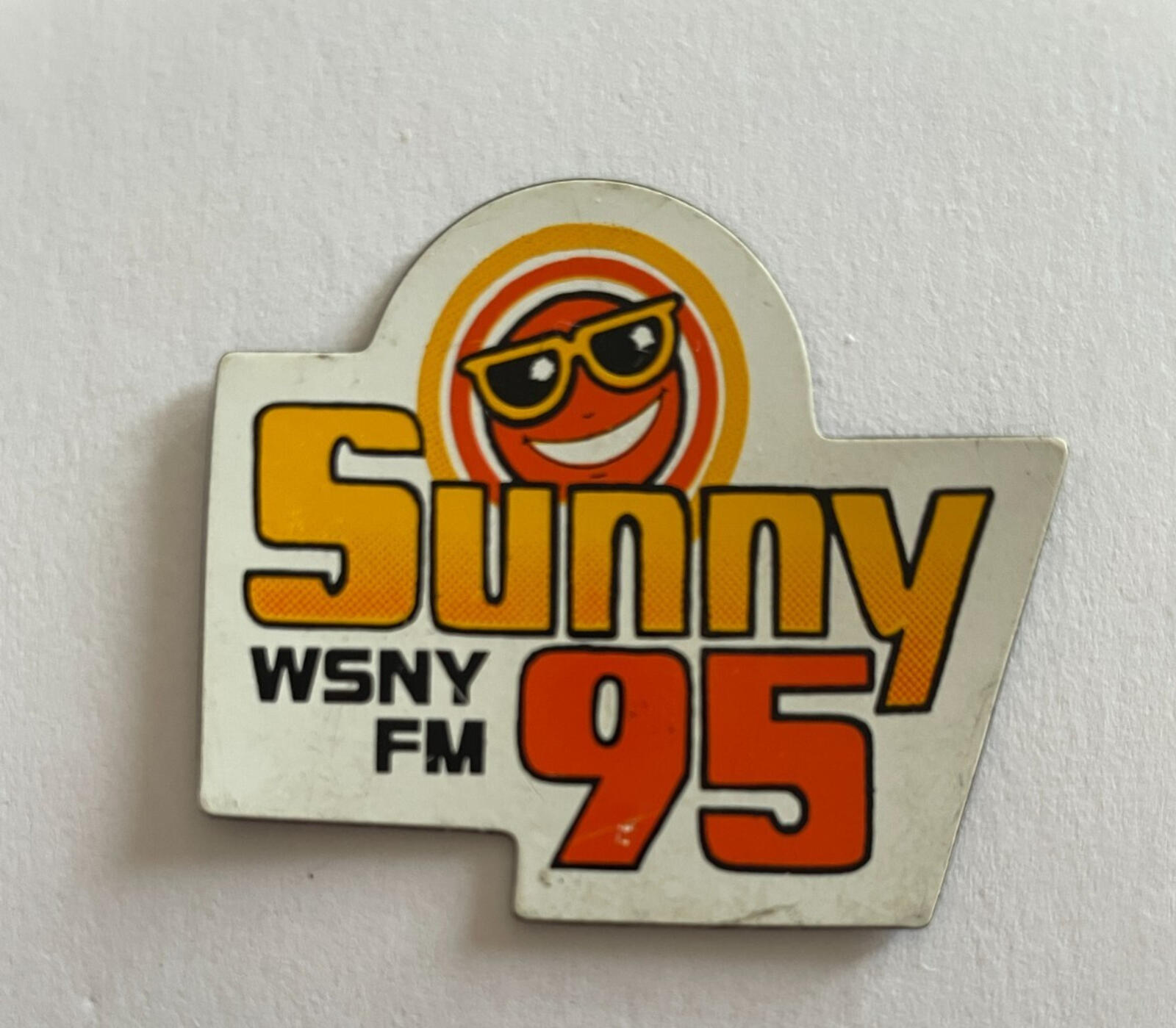 Sunny 95 WSNY FM Radio Station Magnet