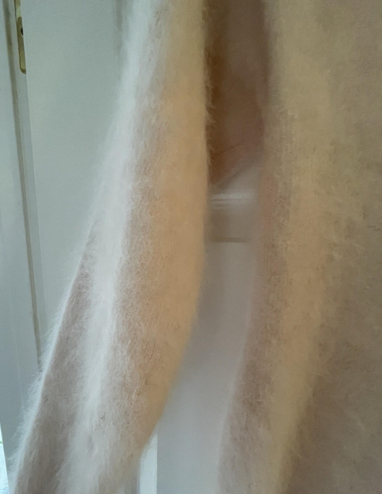 Brass Plum Nordstrom Pink Angora Sweater Dress Size Small Vintage Dress - Image 7