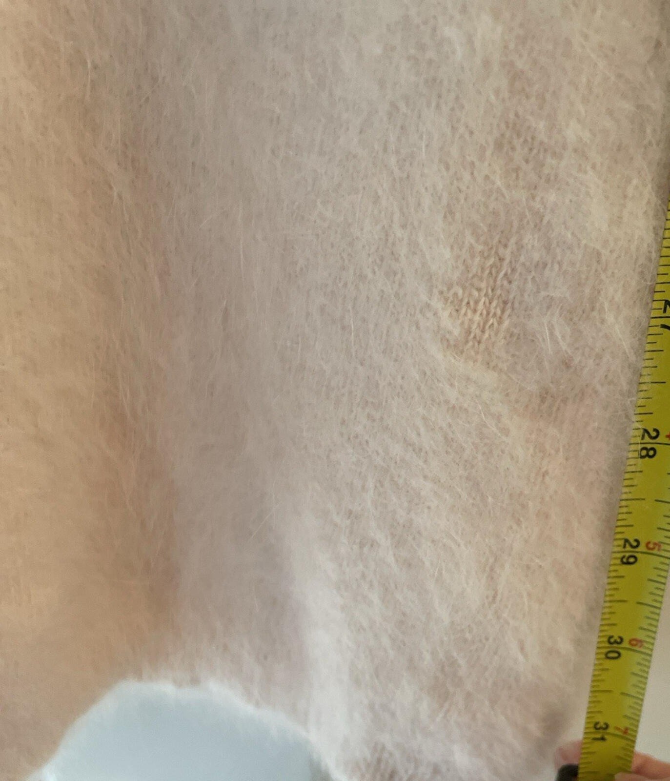 Brass Plum Nordstrom Pink Angora Sweater Dress Size Small Vintage Dress - Image 14