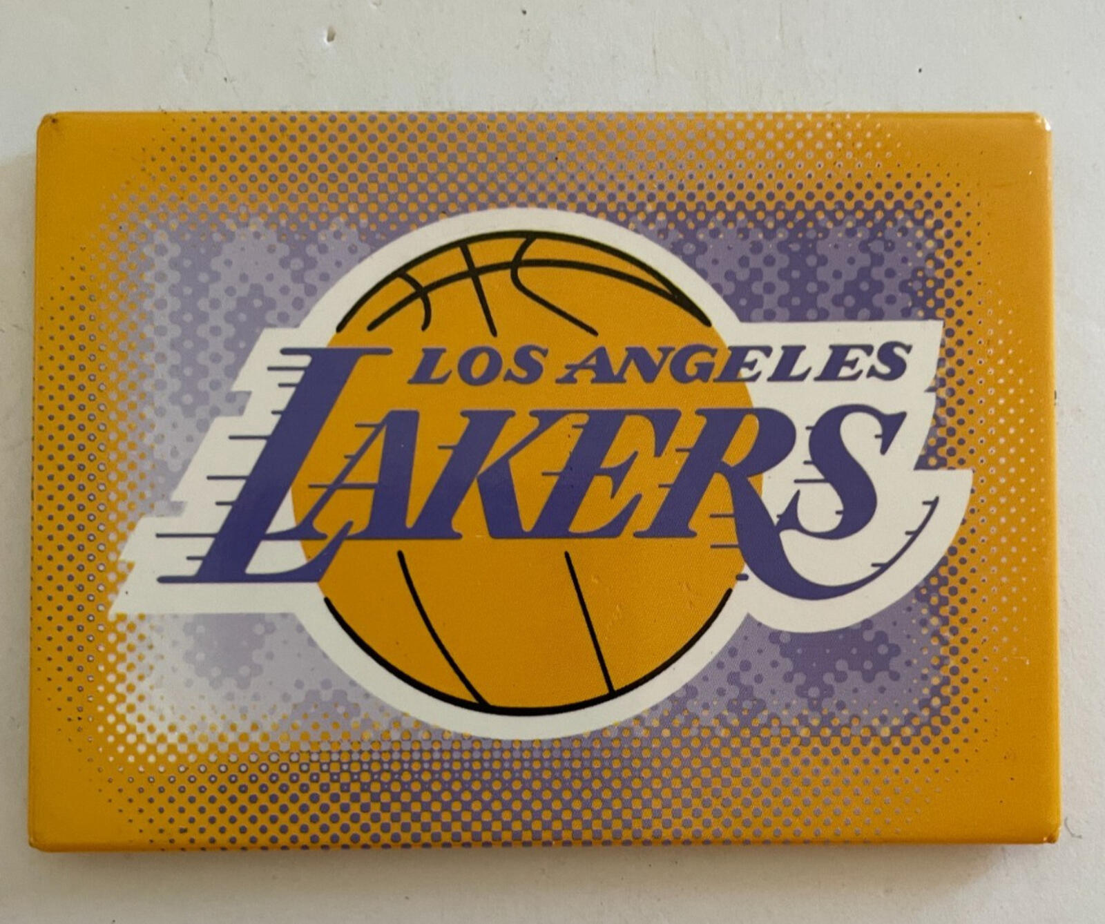 Los Angeles Lakers NBA Basketball Magnet