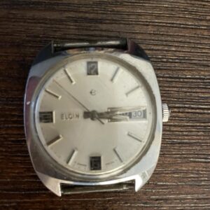 Elgin Hand Wind Mechanical Watch Date No Watch Band