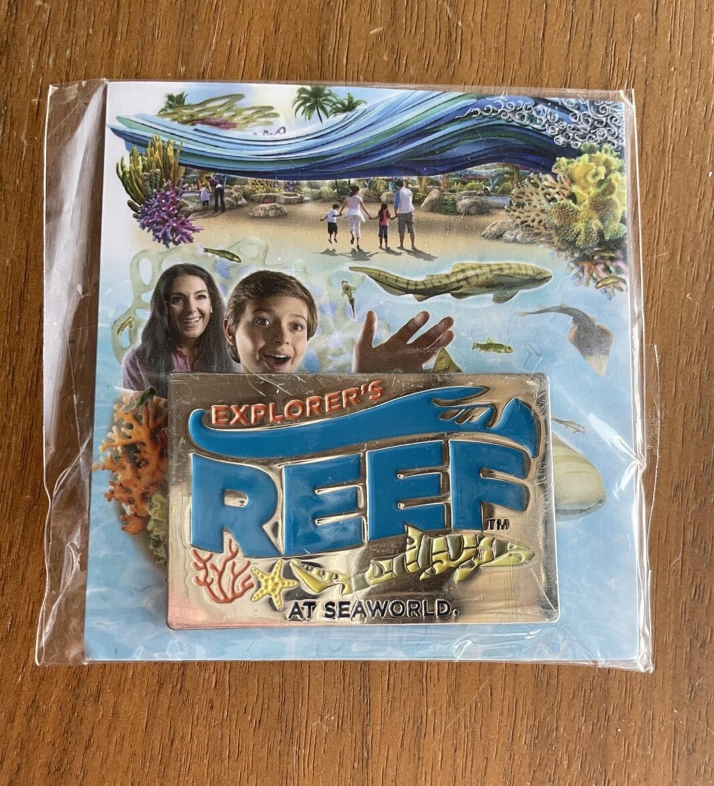 Sea World Pin Explorer's Reef At Seaworld Pin Seaworld San Diego California