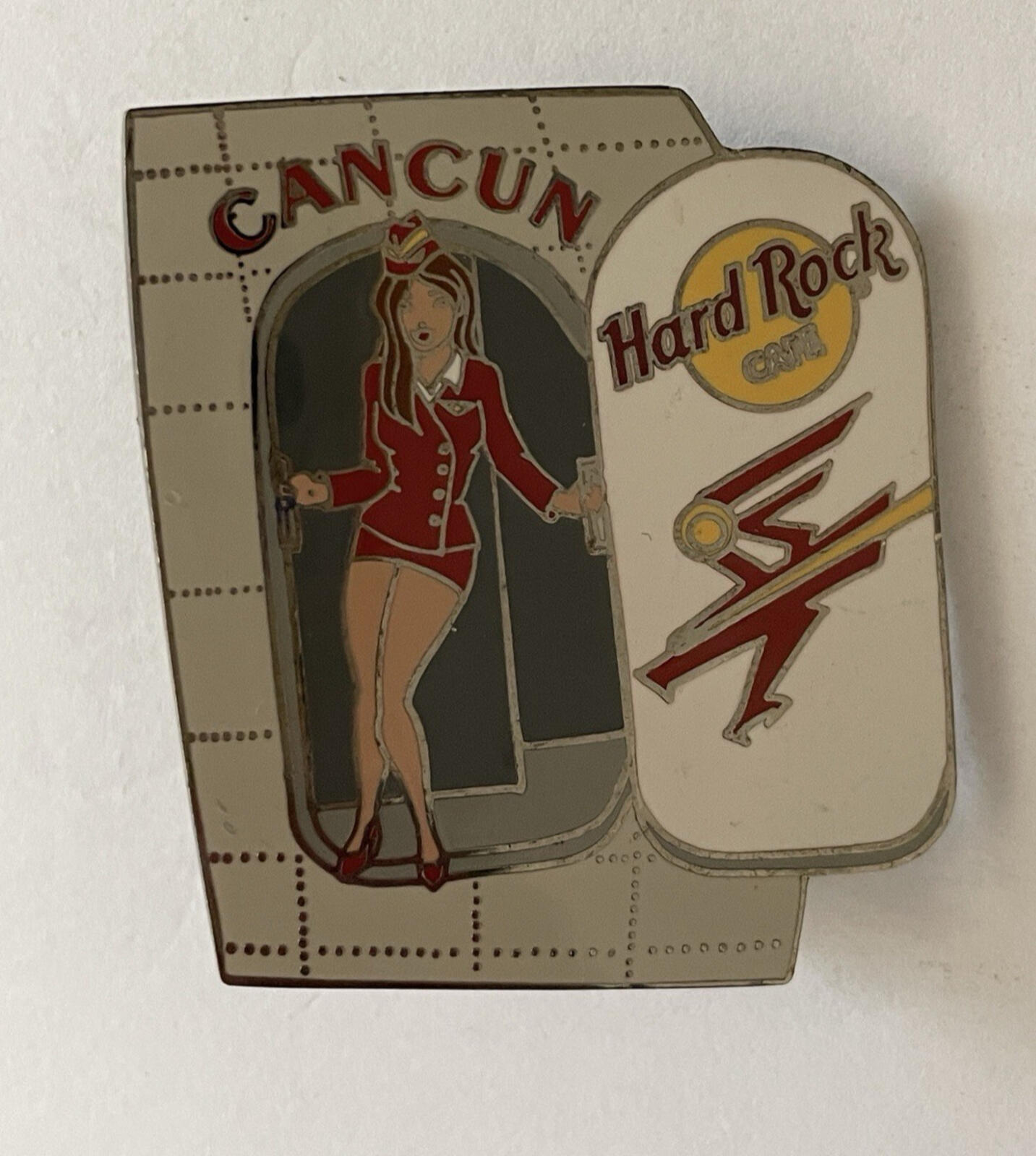 Hard Rock Cafe Sexy Lady Flight Attendant Pin Cancun Pin