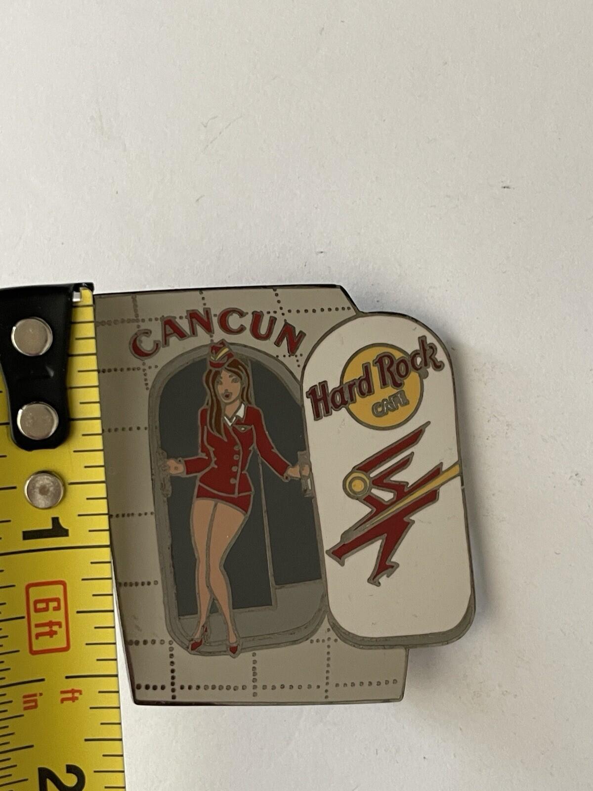 Hard Rock Cafe Sexy Lady Flight Attendant Pin Cancun Pin - Image 3