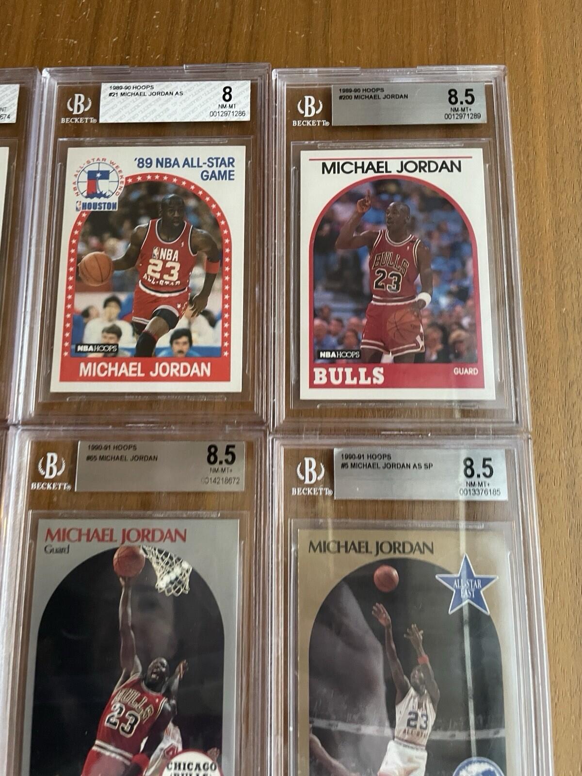 Michael Jordan BGS Graded Basketball Card Lot Of 15 Grades 5 - 9.5 - Image 6