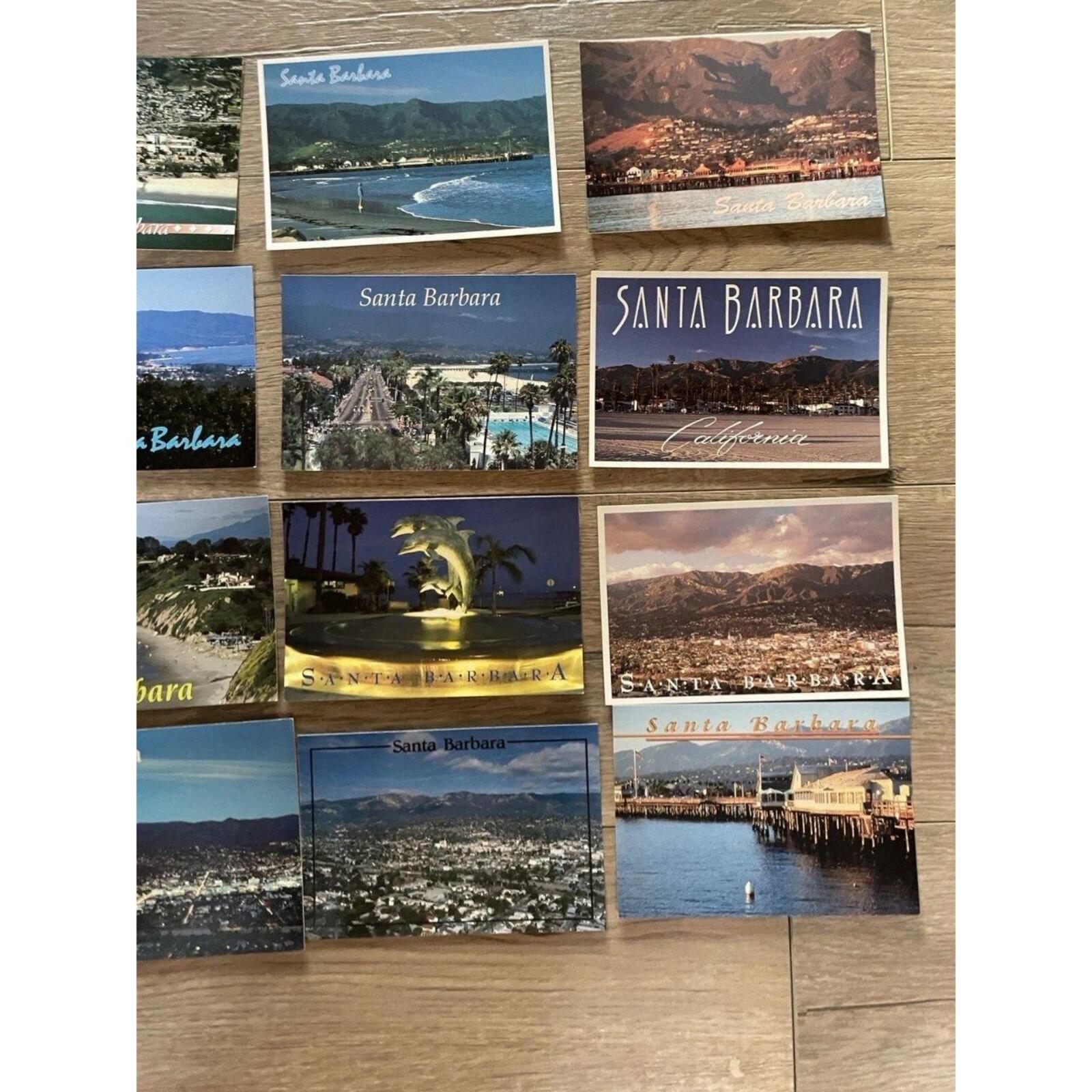 Santa Barbara California Postcard Lot Of 20 Continental Size Postcards - Image 3