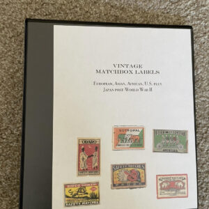 Vintage Match Box Labels Collection Lot 360 European Safety Matches Japanese