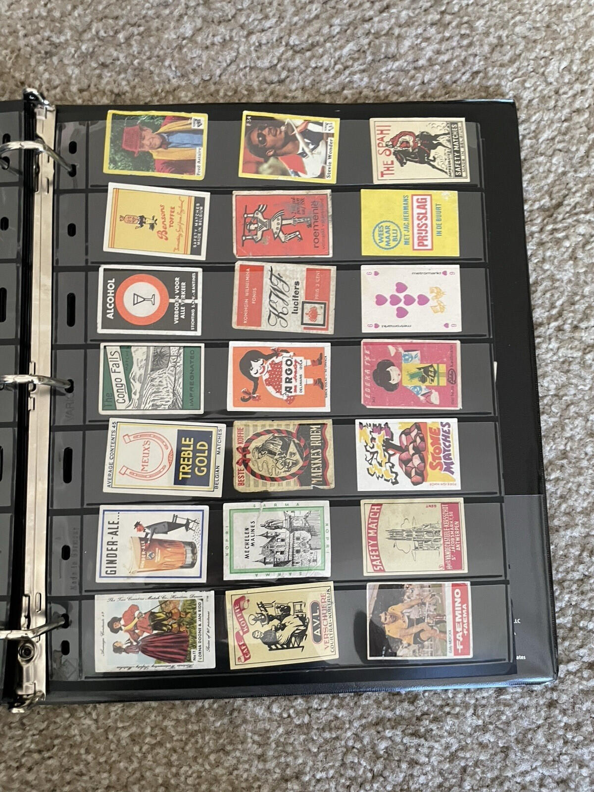 Vintage Match Box Labels Collection Lot 360 European Safety Matches Japanese - Image 11