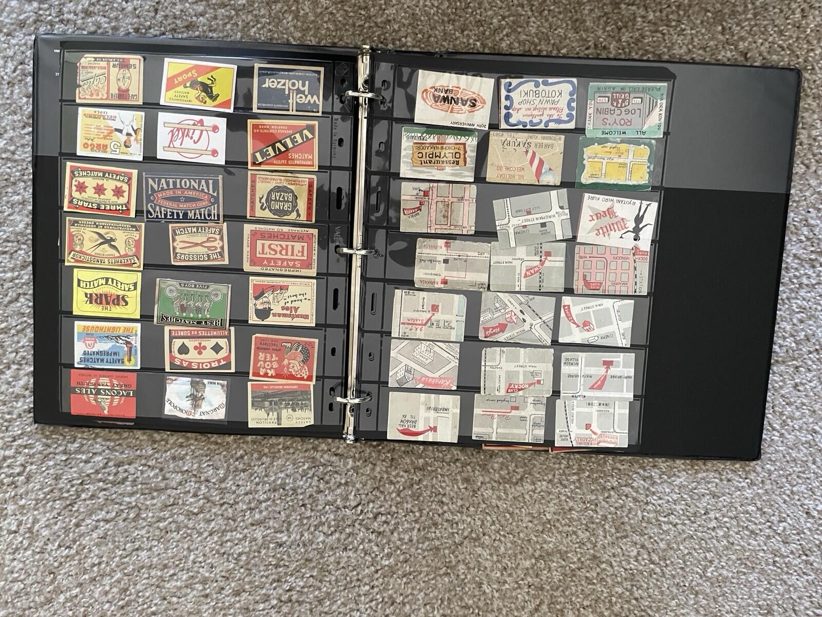 Vintage Match Box Labels Collection Lot 360 European Safety Matches Japanese - Image 15