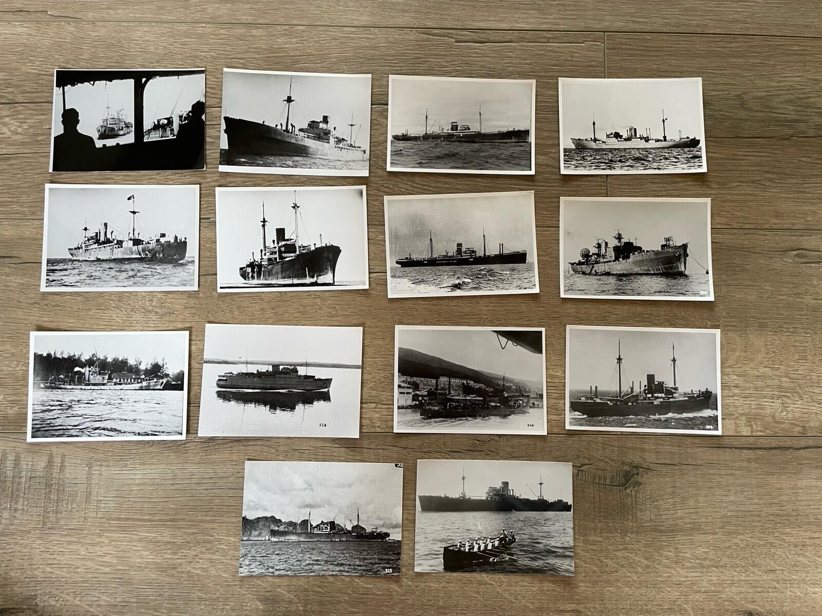 WWII German Naval Ship Photos Erich Gröner Archive HSK Orion Thor Kome Lot of 14