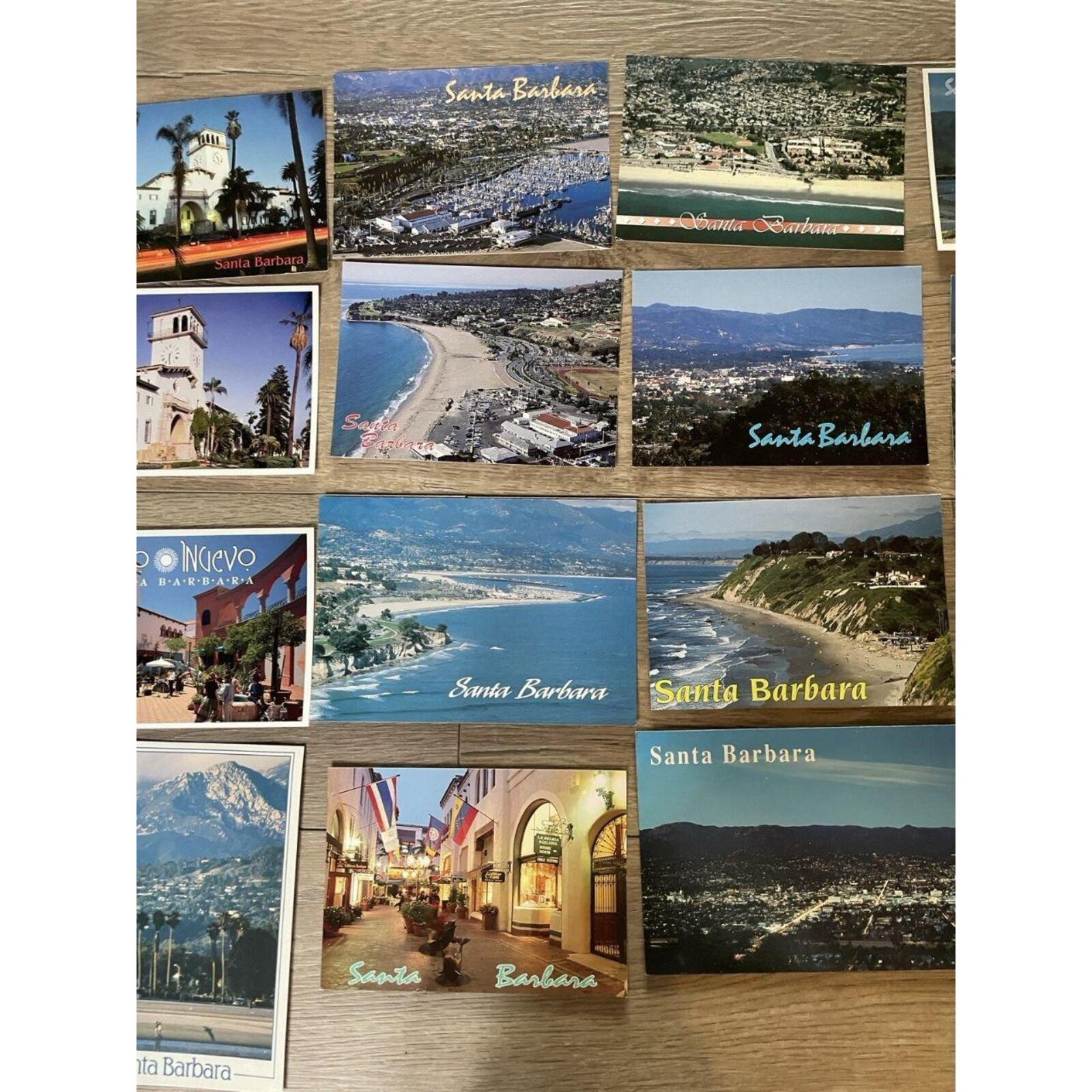 Santa Barbara California Postcard Lot Of 20 Continental Size Postcards - Image 5