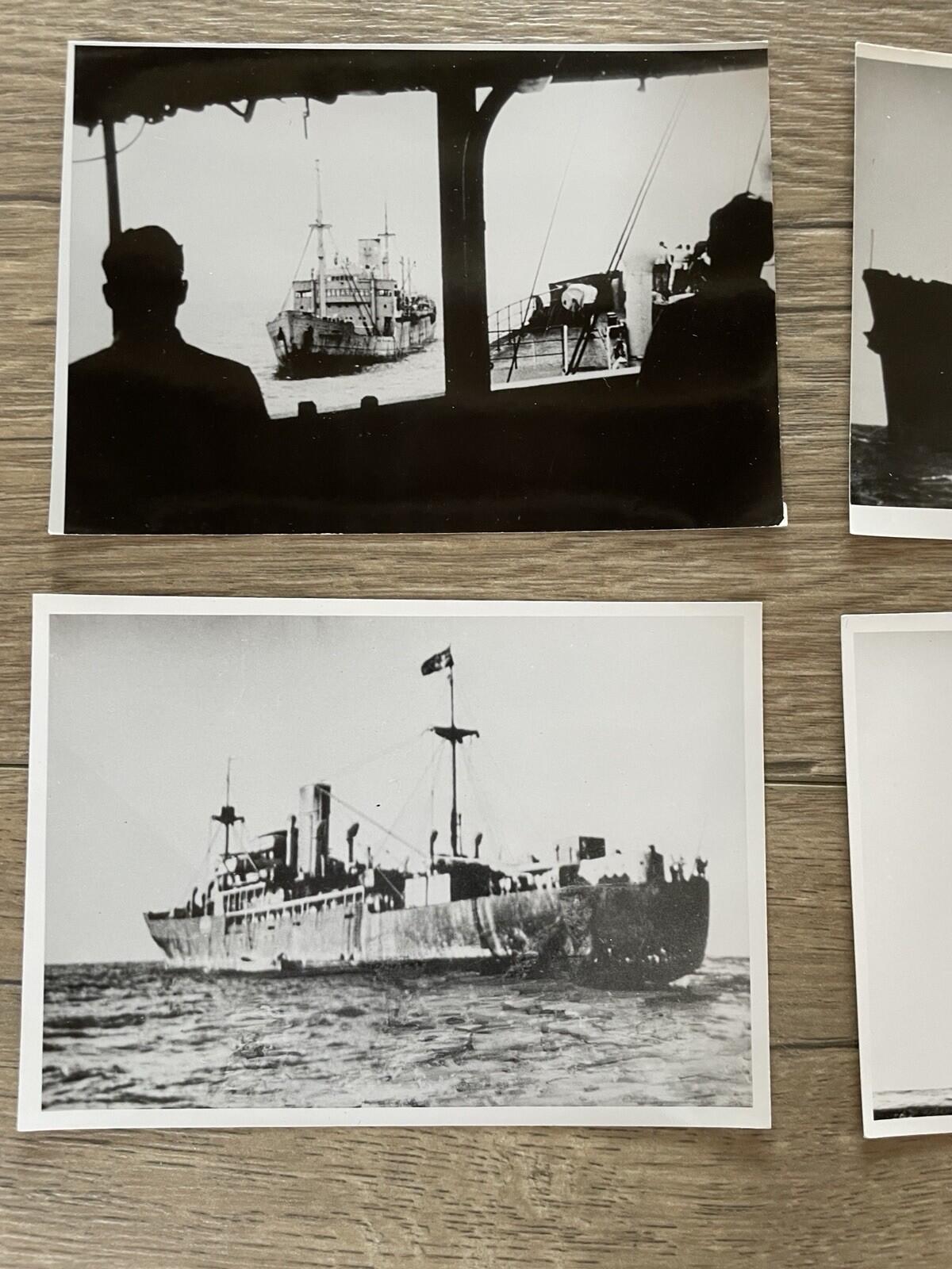 WWII German Naval Ship Photos Erich Gröner Archive HSK Orion Thor Kome Lot of 14 - Image 3