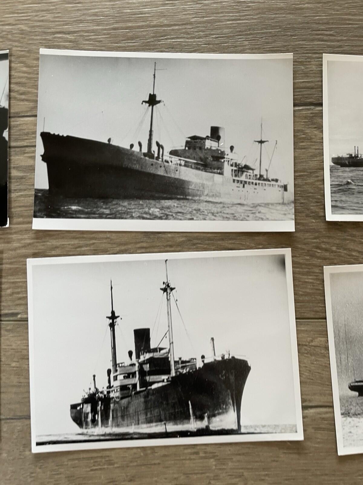 WWII German Naval Ship Photos Erich Gröner Archive HSK Orion Thor Kome Lot of 14 - Image 6