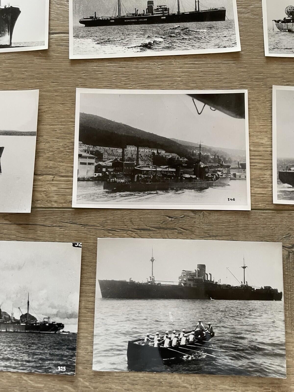 WWII German Naval Ship Photos Erich Gröner Archive HSK Orion Thor Kome Lot of 14 - Image 10
