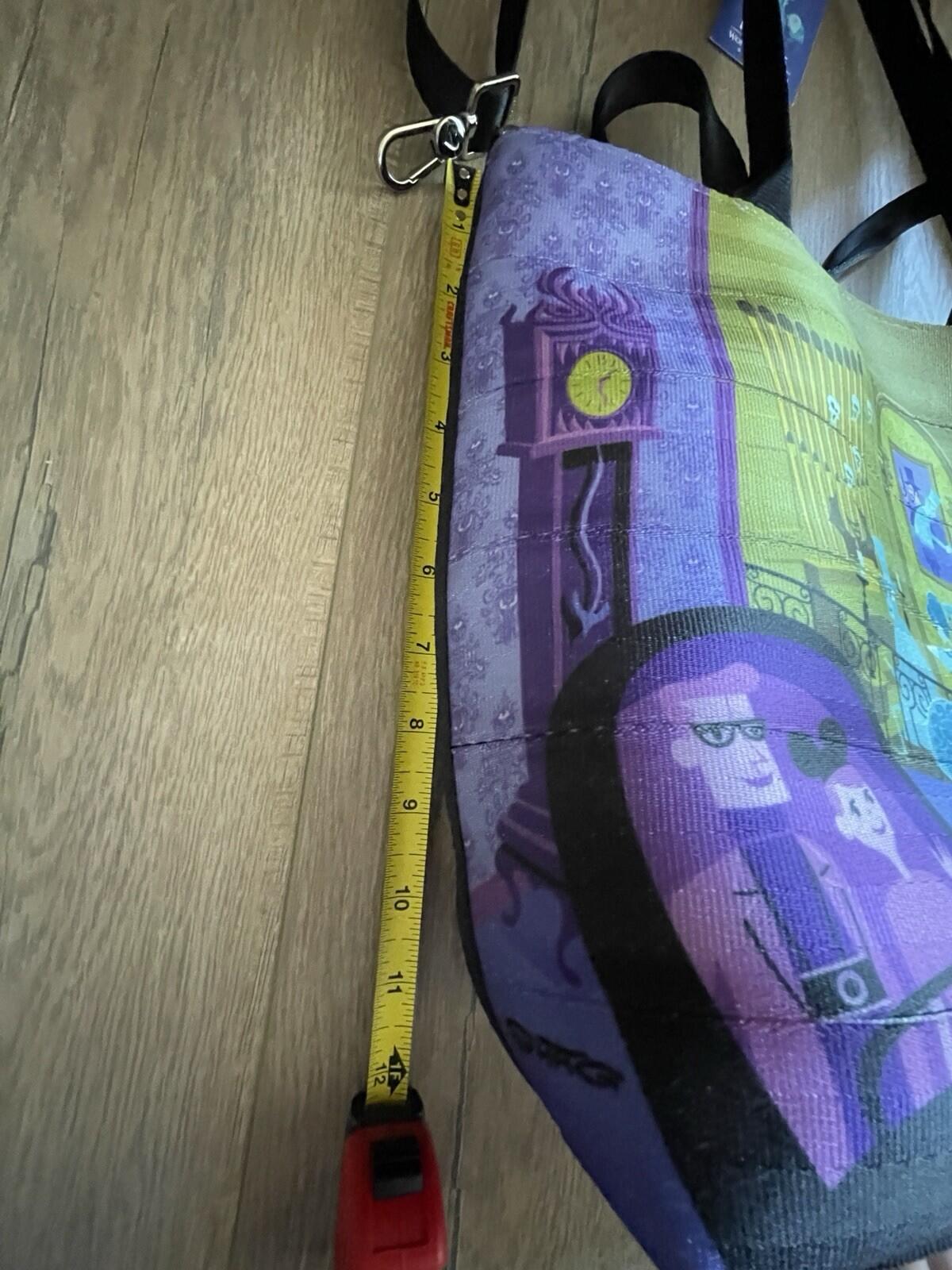 Harveys Disneyland Haunted Mansion 50th Anniversary SHAG Seatbelt Bag Purse - Image 14