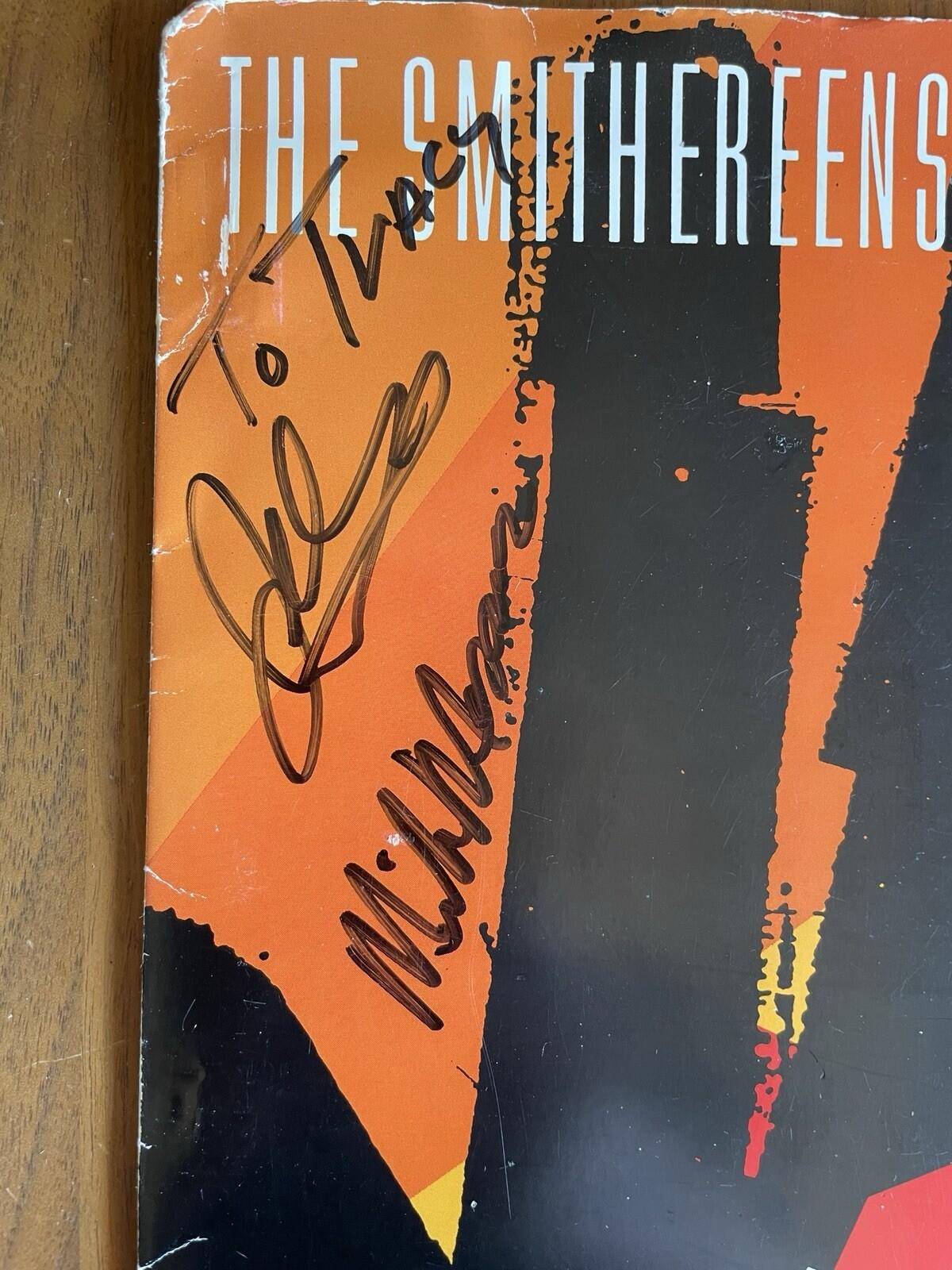 The Smithereens Band Signed Autographed Publicity Packet Diken Mesaros DiNizio - Image 2