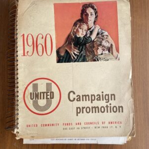 United Way Campaign Promotion Kit 1960's Vintage
