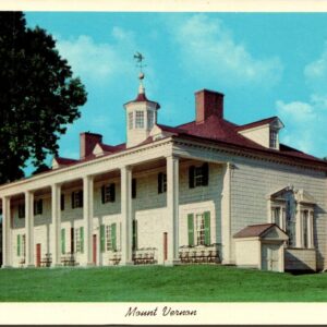 Mount Vernon Virginia The Palatial Home Of George Washington Postcard