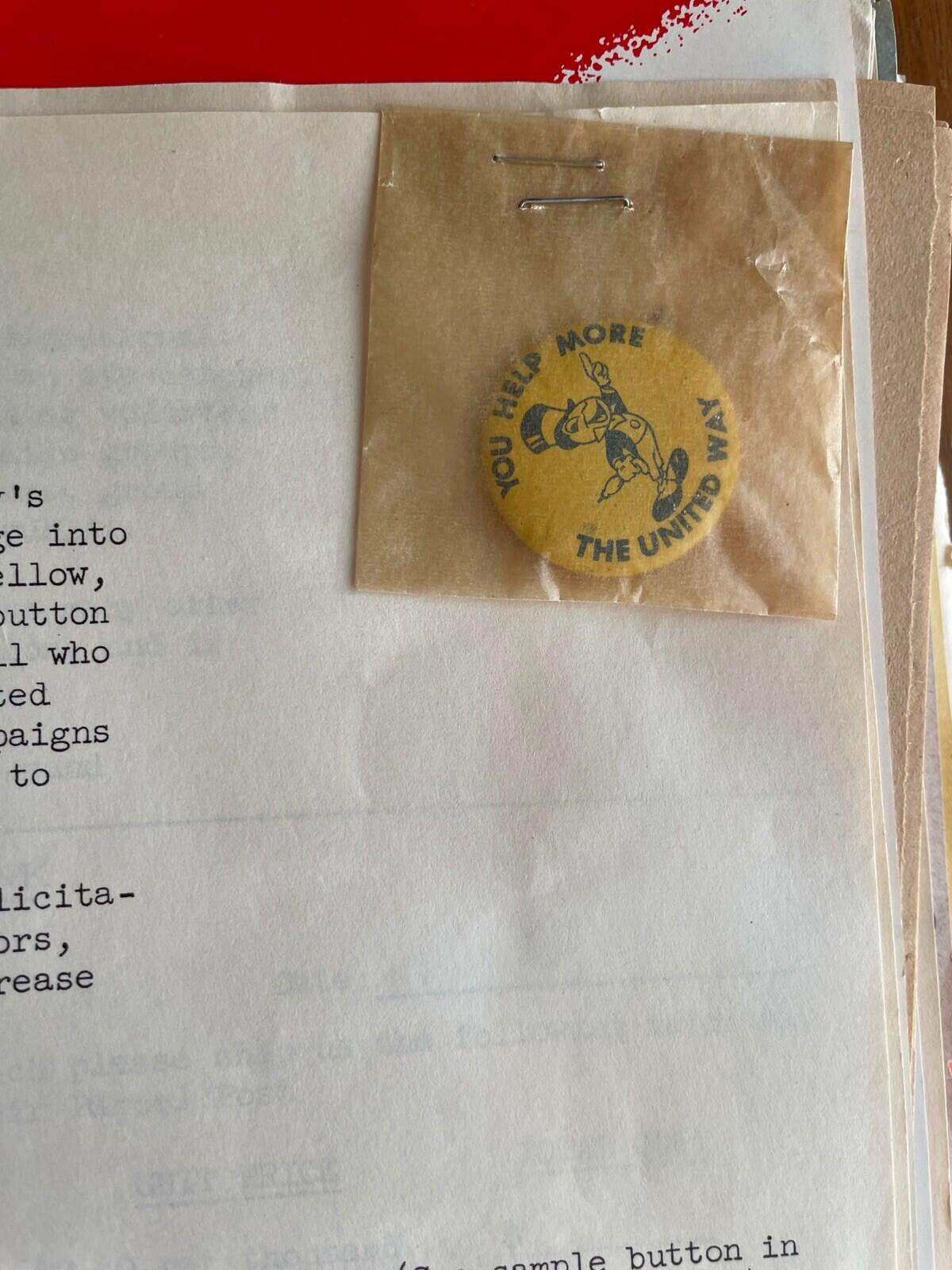 United Way Campaign Promotion Kit 1960's Vintage - Image 6