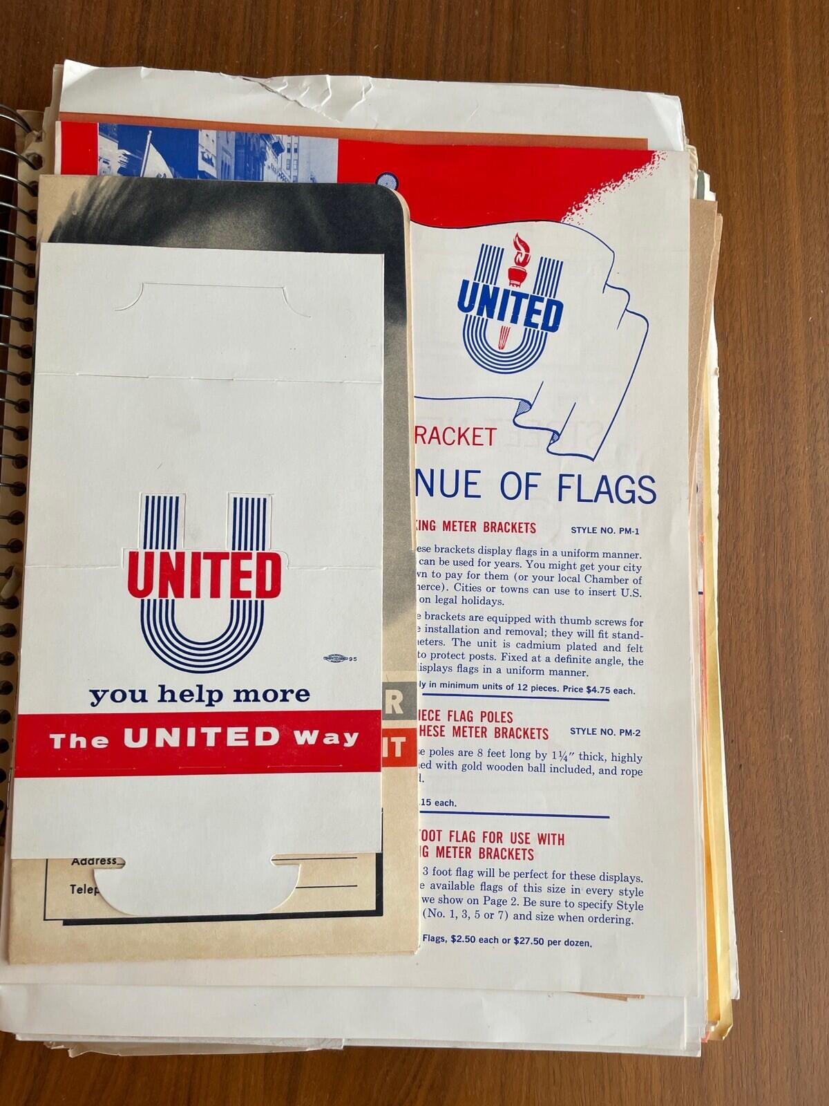 United Way Campaign Promotion Kit 1960's Vintage - Image 9