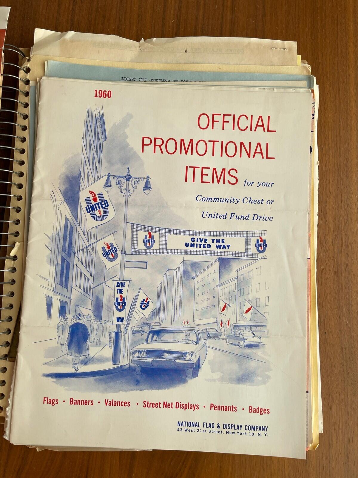 United Way Campaign Promotion Kit 1960's Vintage - Image 20