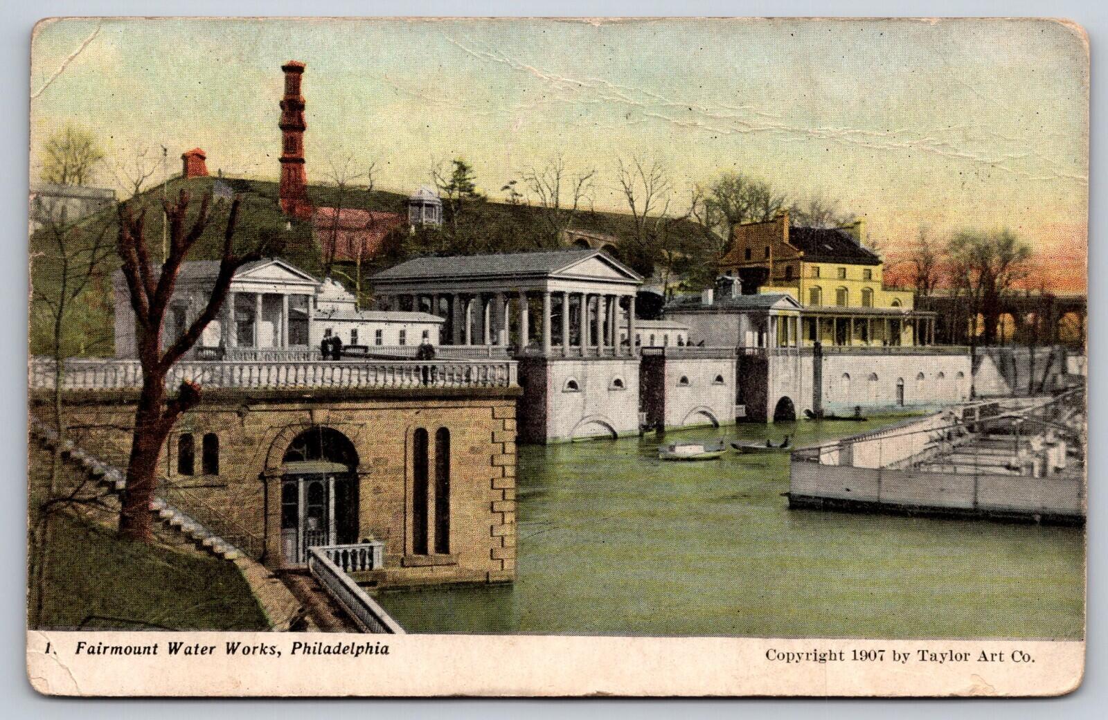 Fairmount Water Works Philadelphia Pennsylvania Postcard
