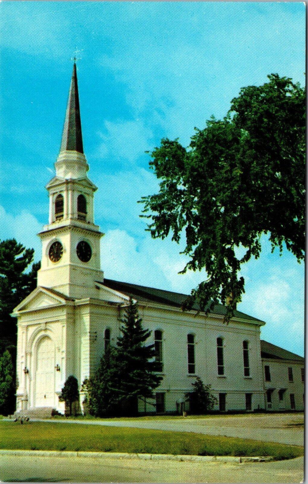 Congregational Church Wilmington Massachusetts Postcard